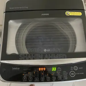 A washing machine will be sold