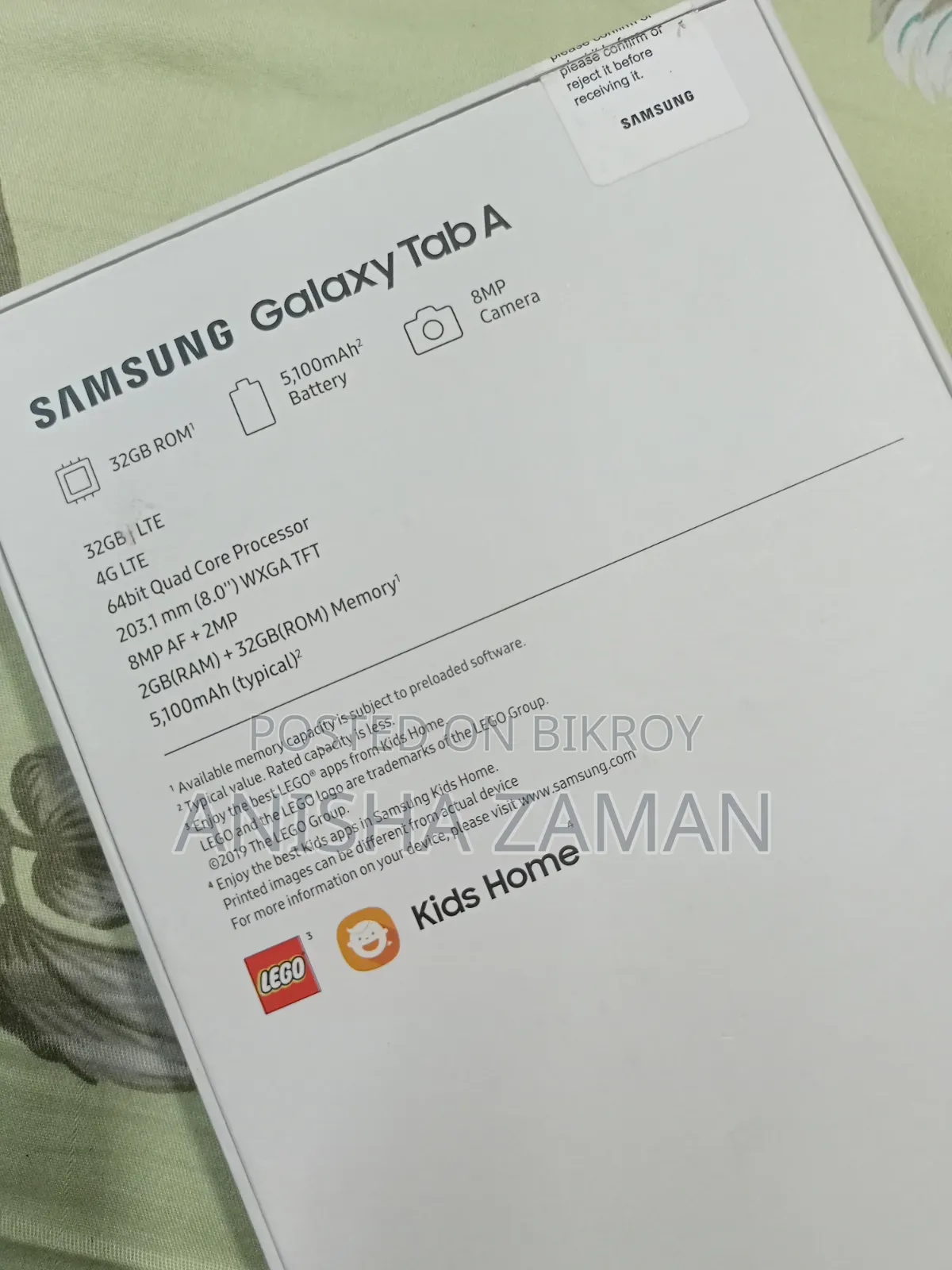 Samsung Galaxy Tab A 10.1 (2019) 32 GB Black