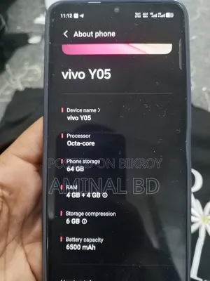 Vivo Y05 64 GB Blue
