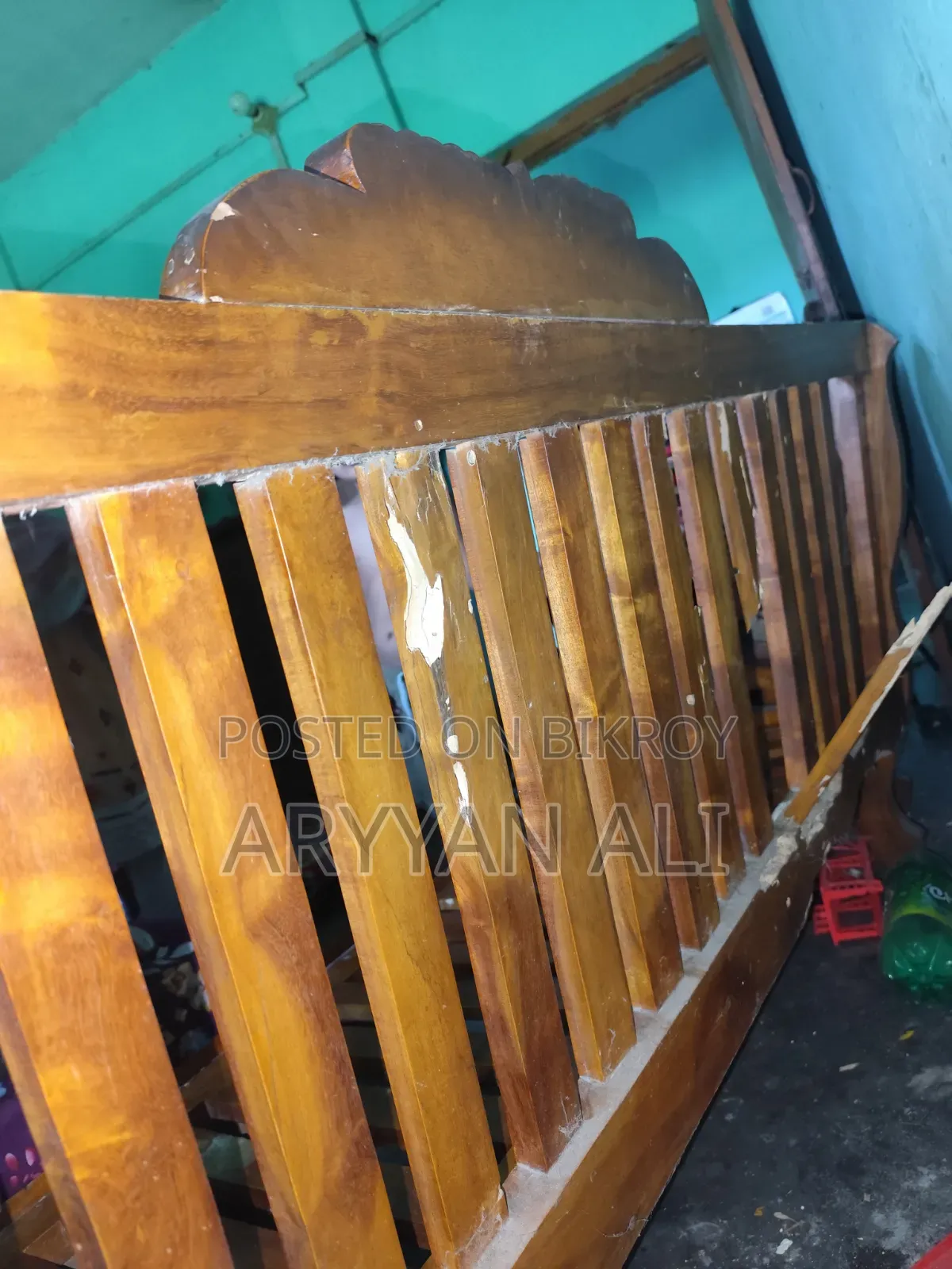 Five-Seat Wooden Sofa Set