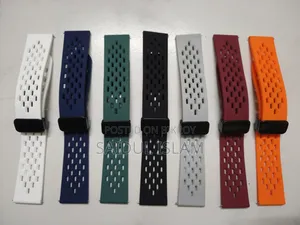 20mm and 22mm Premium Silicon Watch Belt Magnetic Buckle (1 Pcs)