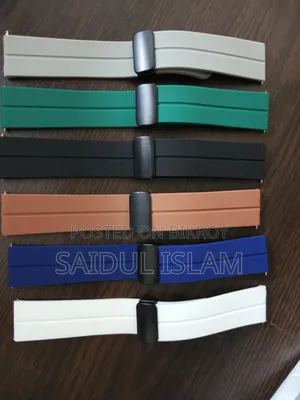 20mm and 22mm Premium Silicon Watch Belt Magnetic Buckle (1 Pcs)