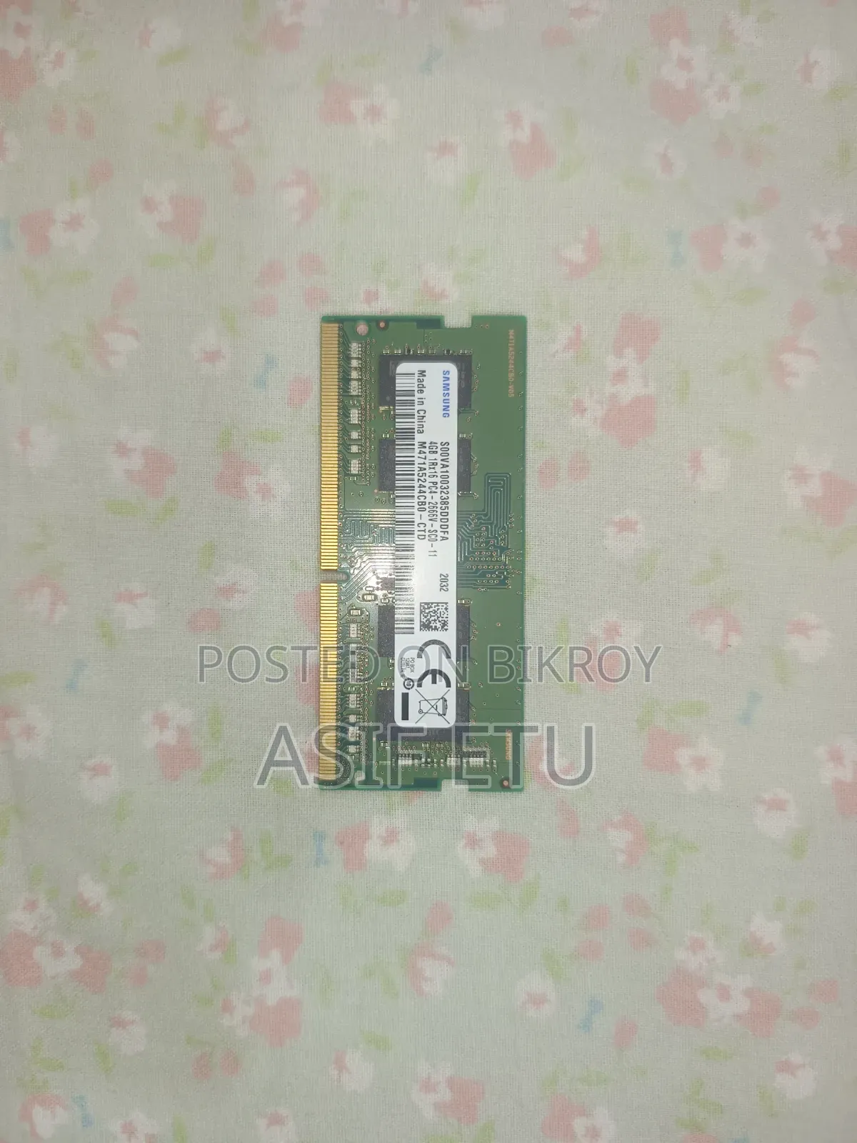 DDR4 4GB Laptop RAM