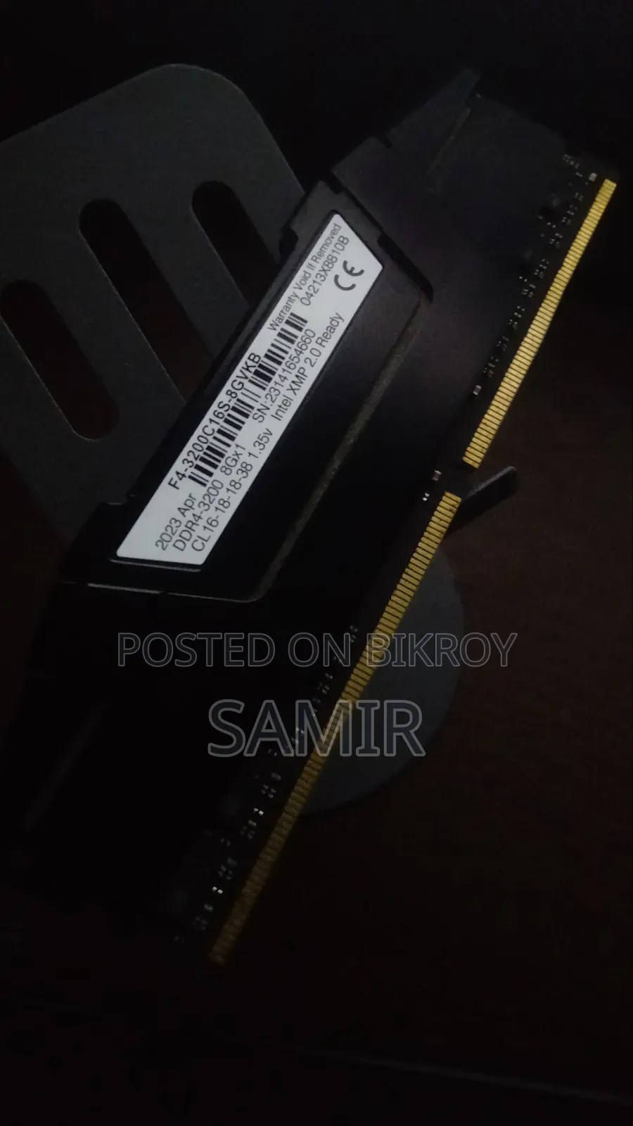 G. Skill Ripjaws DDR4 3200MHz 8GB Ram