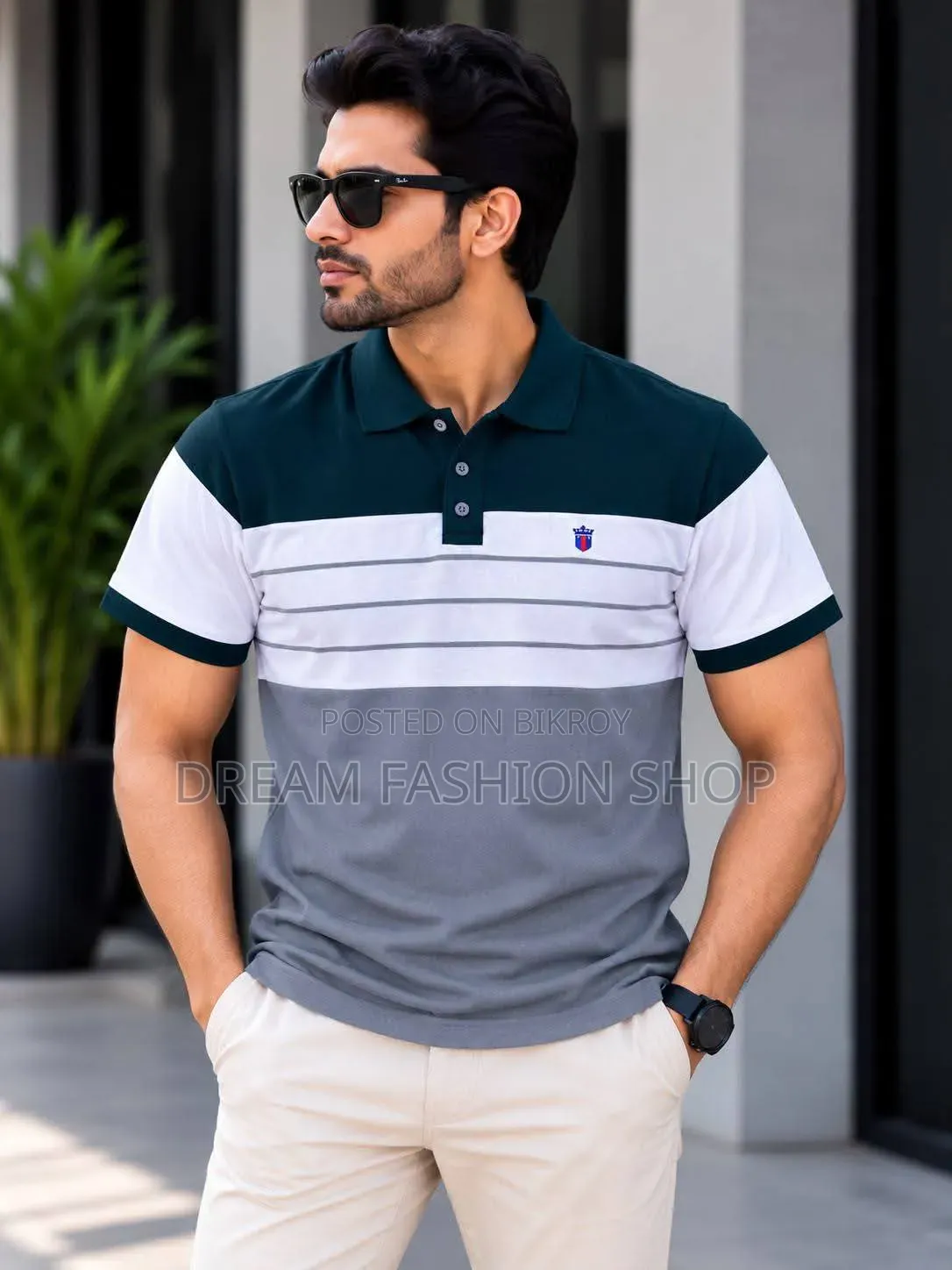 স্টাইলিশ পোলো টি শার্ট