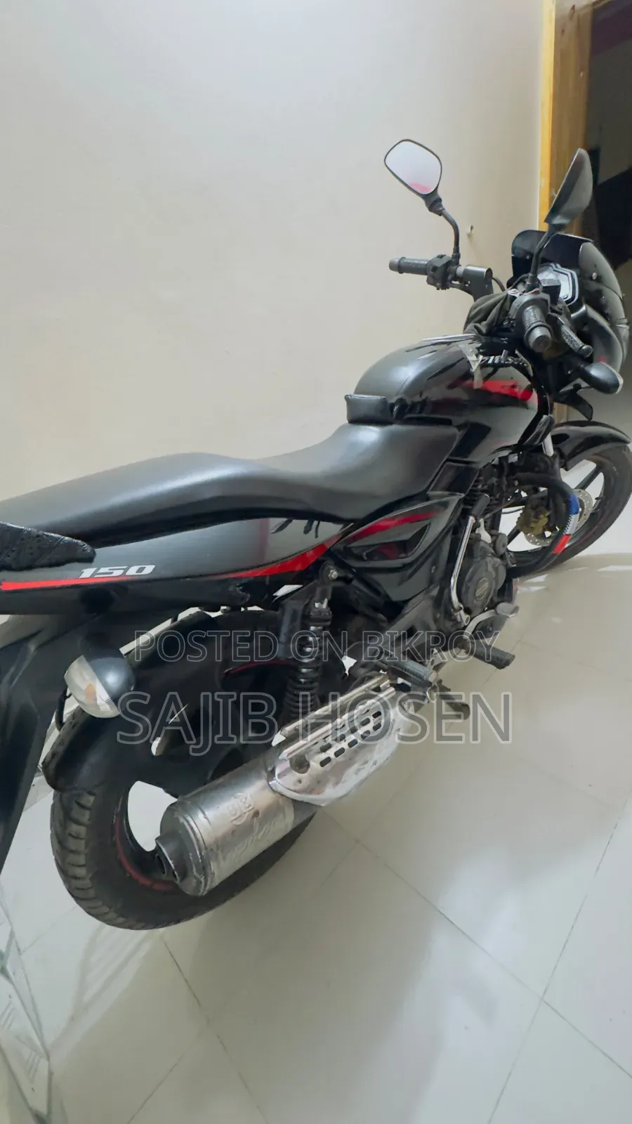 Bajaj Pulsar 150 2018 Black