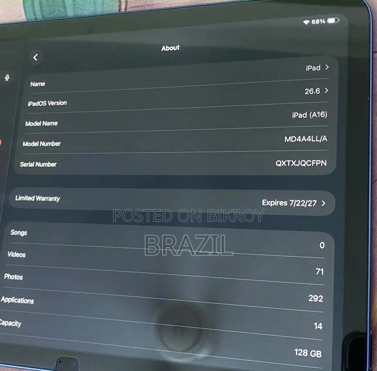 Apple iPad Air 11 (2025) 128 GB Blue