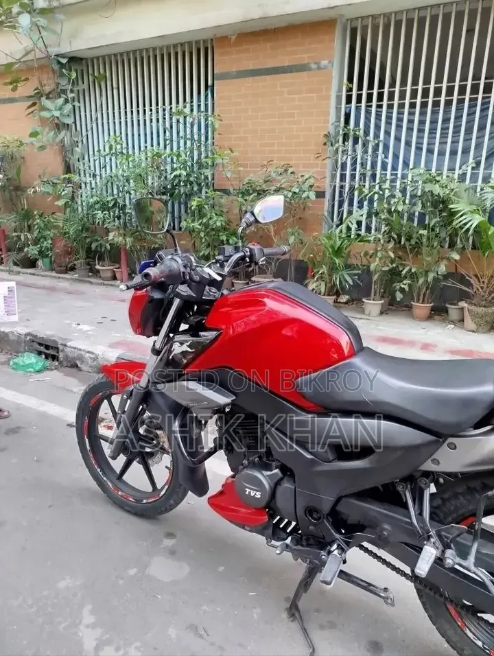 টিভিএস রাইডার ১২৫ ২০২২ লাল