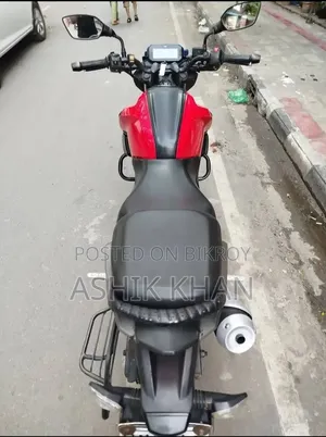 টিভিএস রাইডার ১২৫ ২০২২ লাল