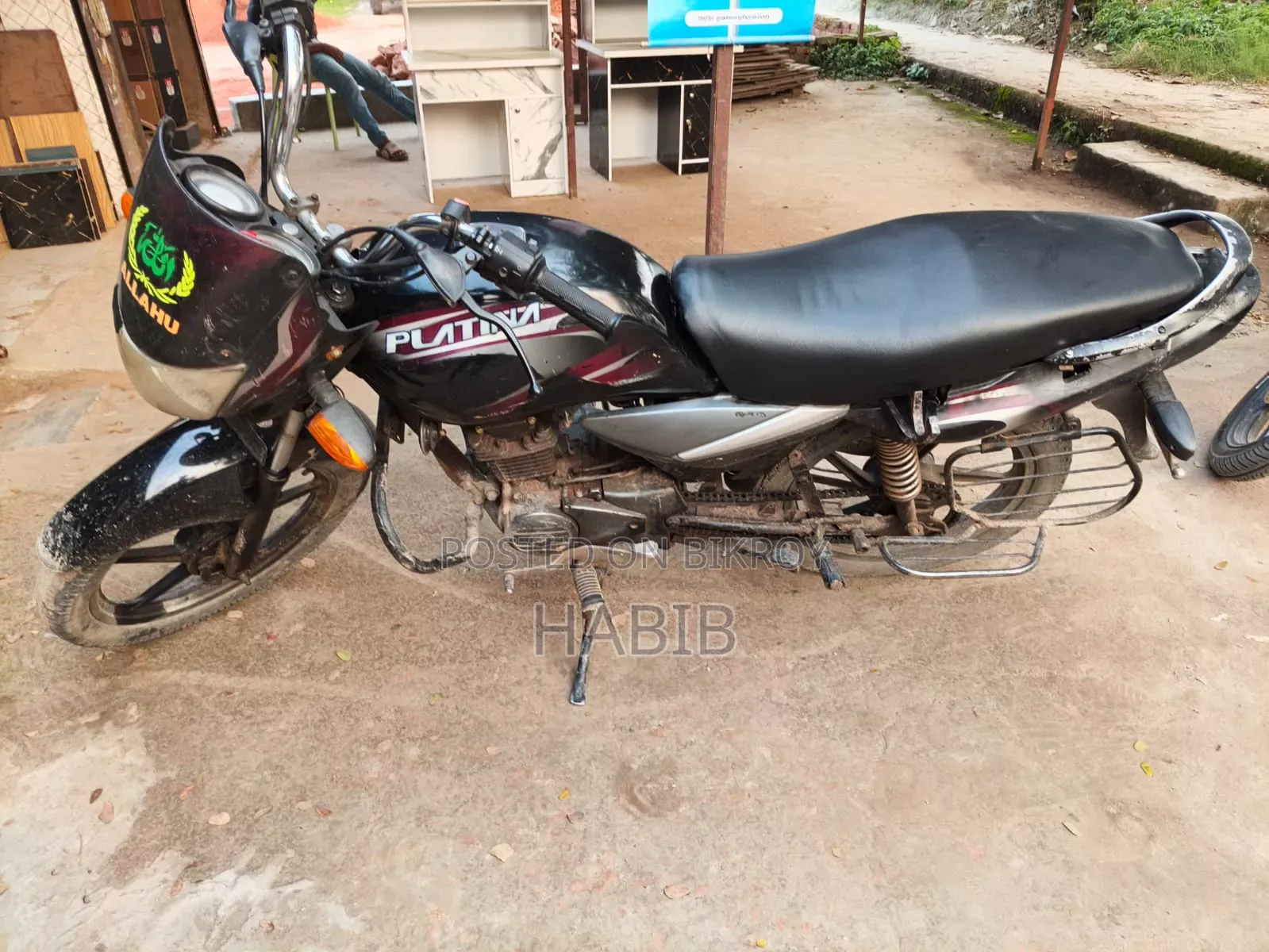 Bajaj Platina 100 2015 Black