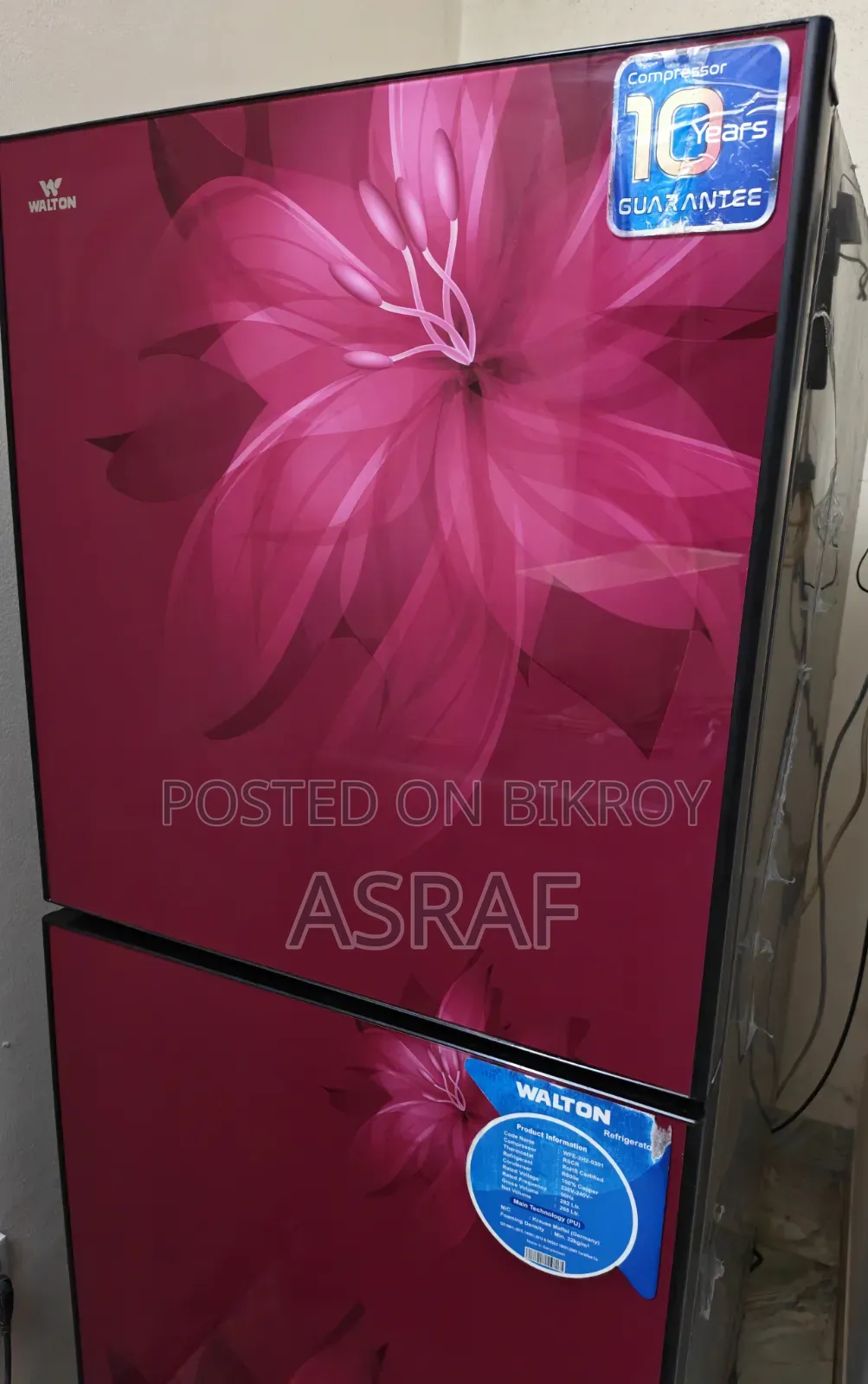 Walton 282 LTR Refrigerator Sale