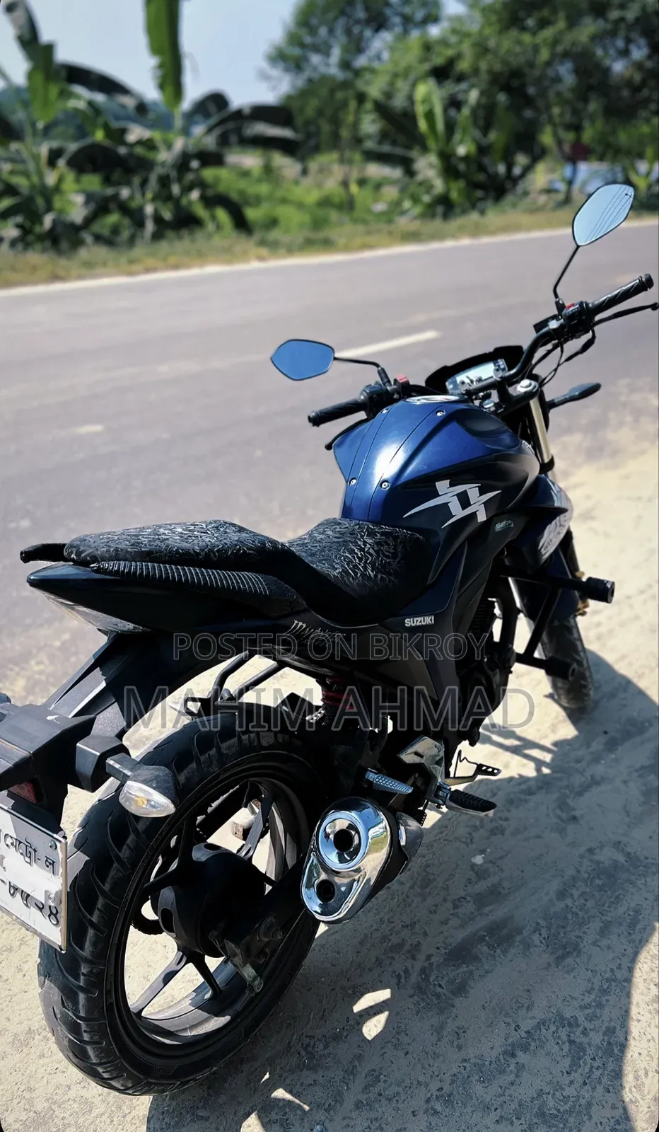 Suzuki Gixxer 2024 Blue