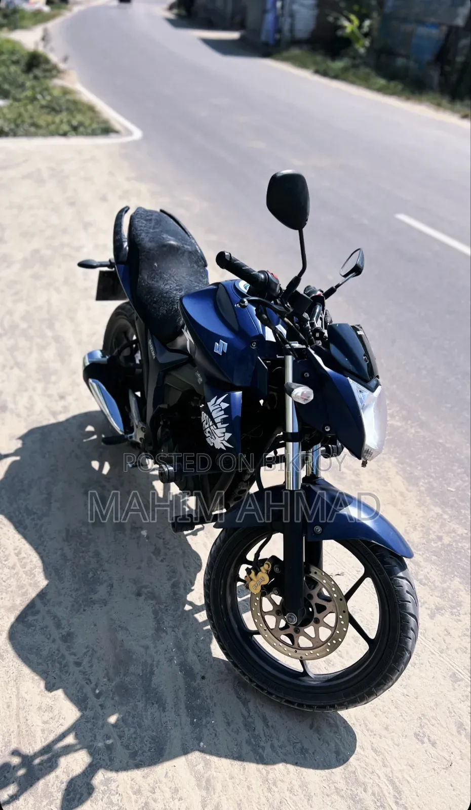 Suzuki Gixxer 2024 Blue
