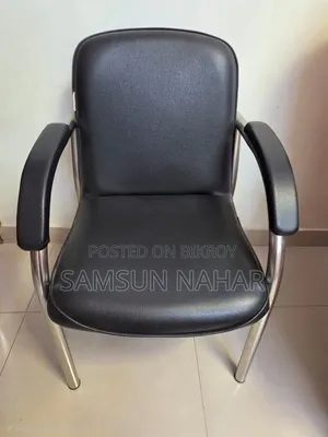 2 Leather Office / Study Chairs.