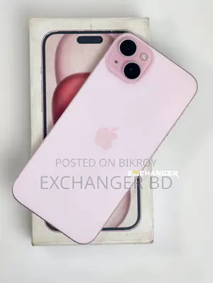 অ্যাপল আইফোন ১৫ প্লাস ১২৮ জিবি গোলাপি