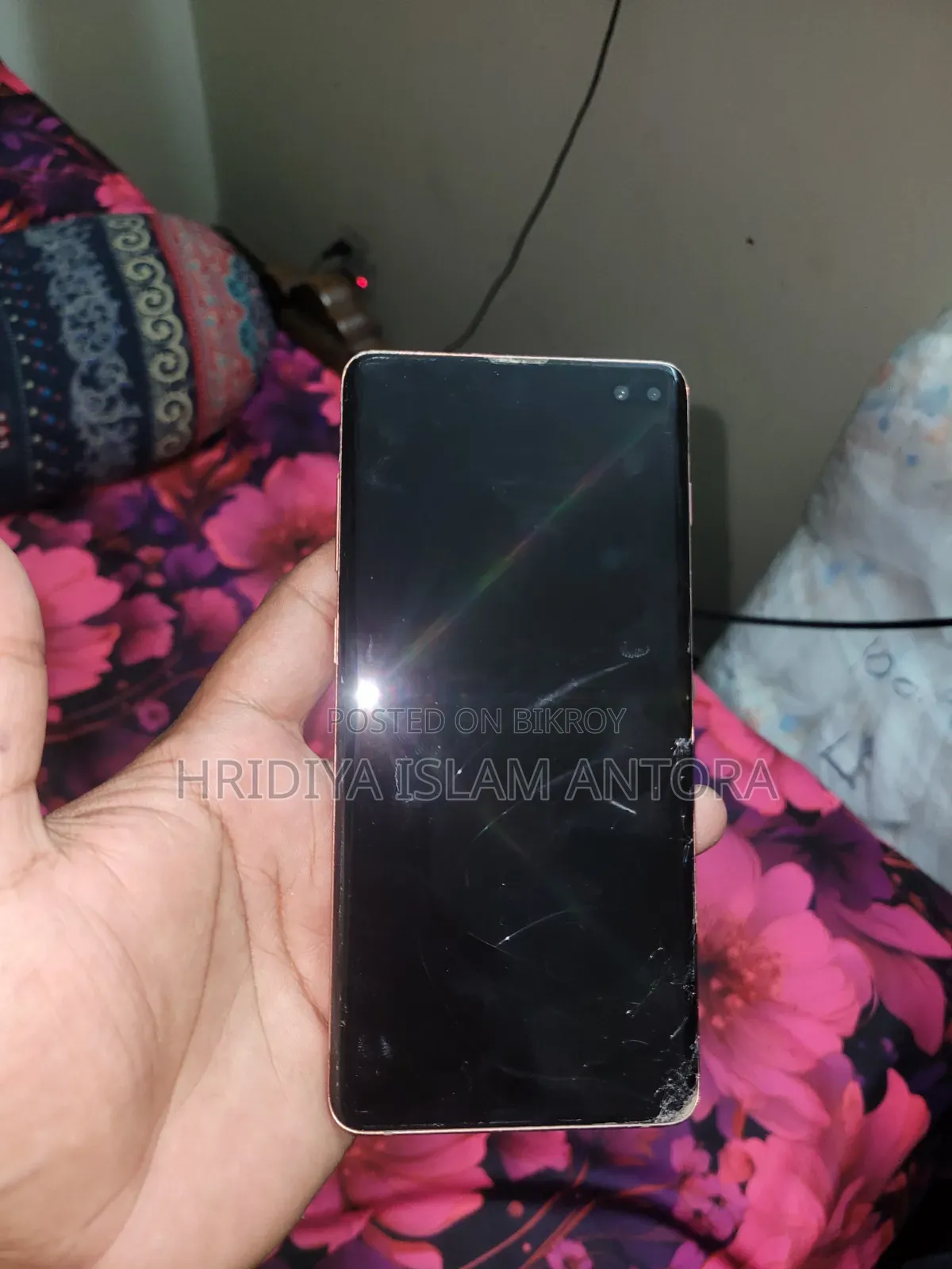স্যামসাং গ্যালাক্সি এস১০ ১২৮ জিবি রোজ গোল্ড