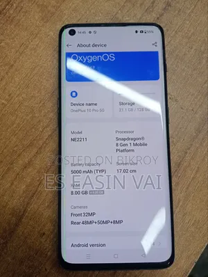 OnePlus 10 Pro 128 GB Black