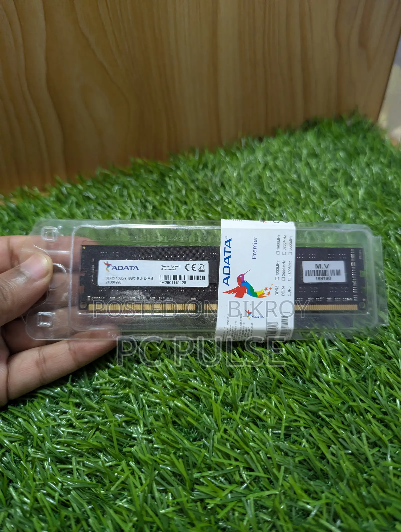 Adata DDR 3 8 Gb Ram 1600 MHZ