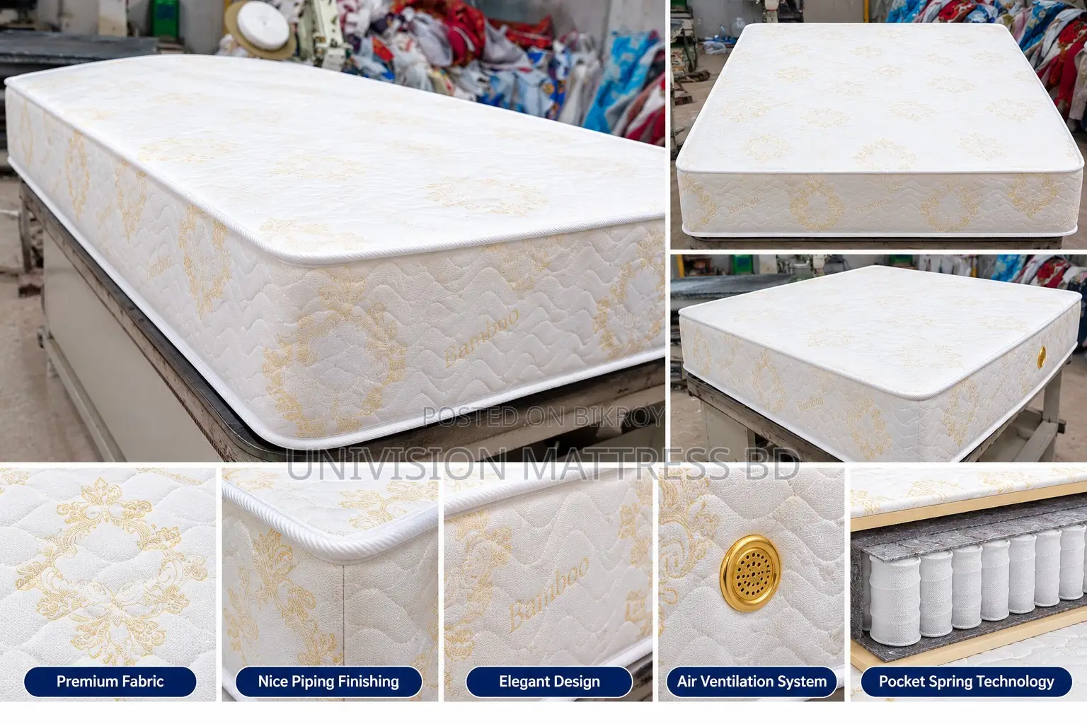 Pocket Spring Mattress | Premium Comfort & Support