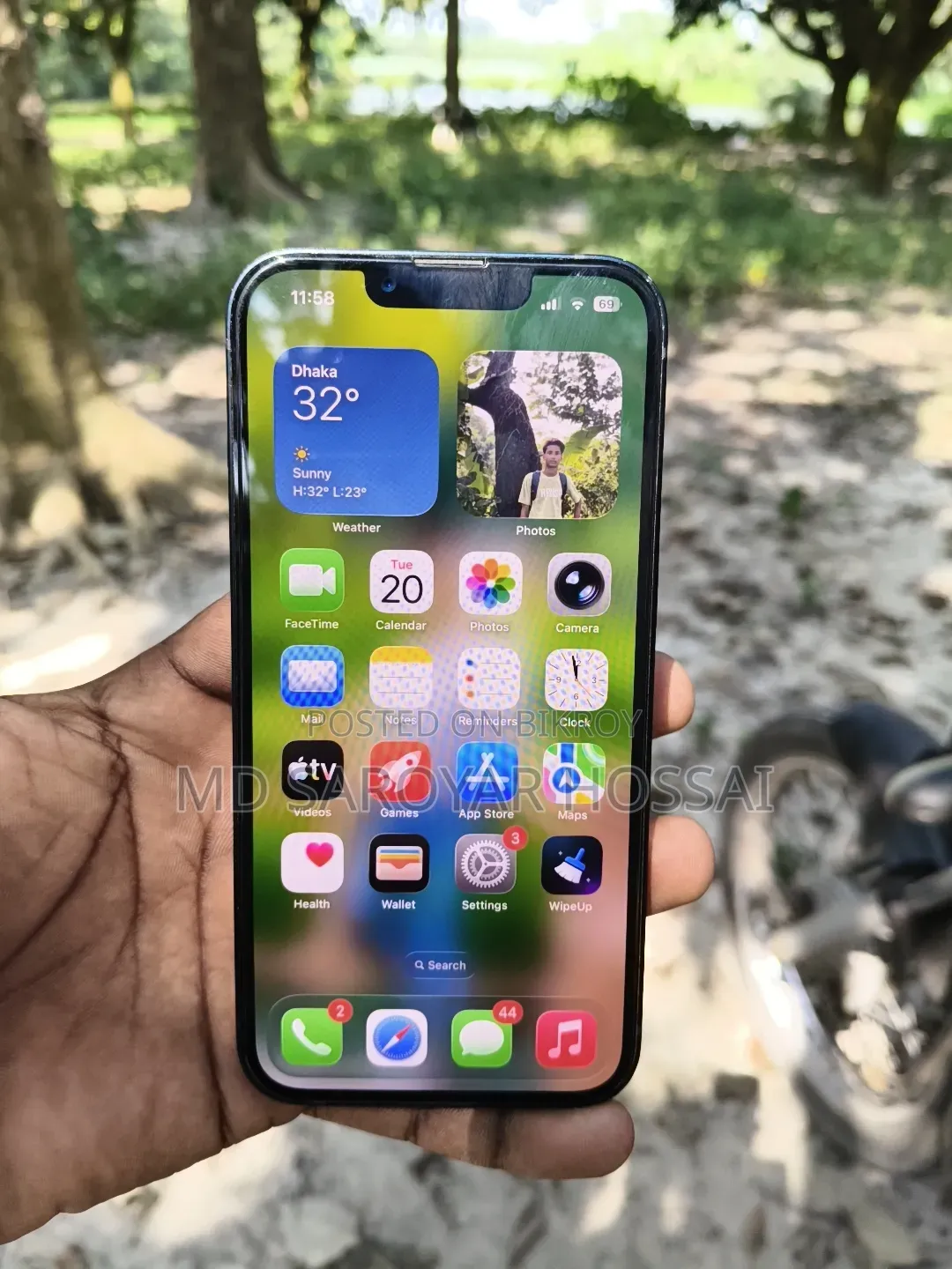 অ্যাপল আইফোন ১৩ ১২৮ জিবি গ্রাফাইট