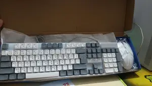 PC Power KM02W Wired Gaming Keyboard & Mouse Combo