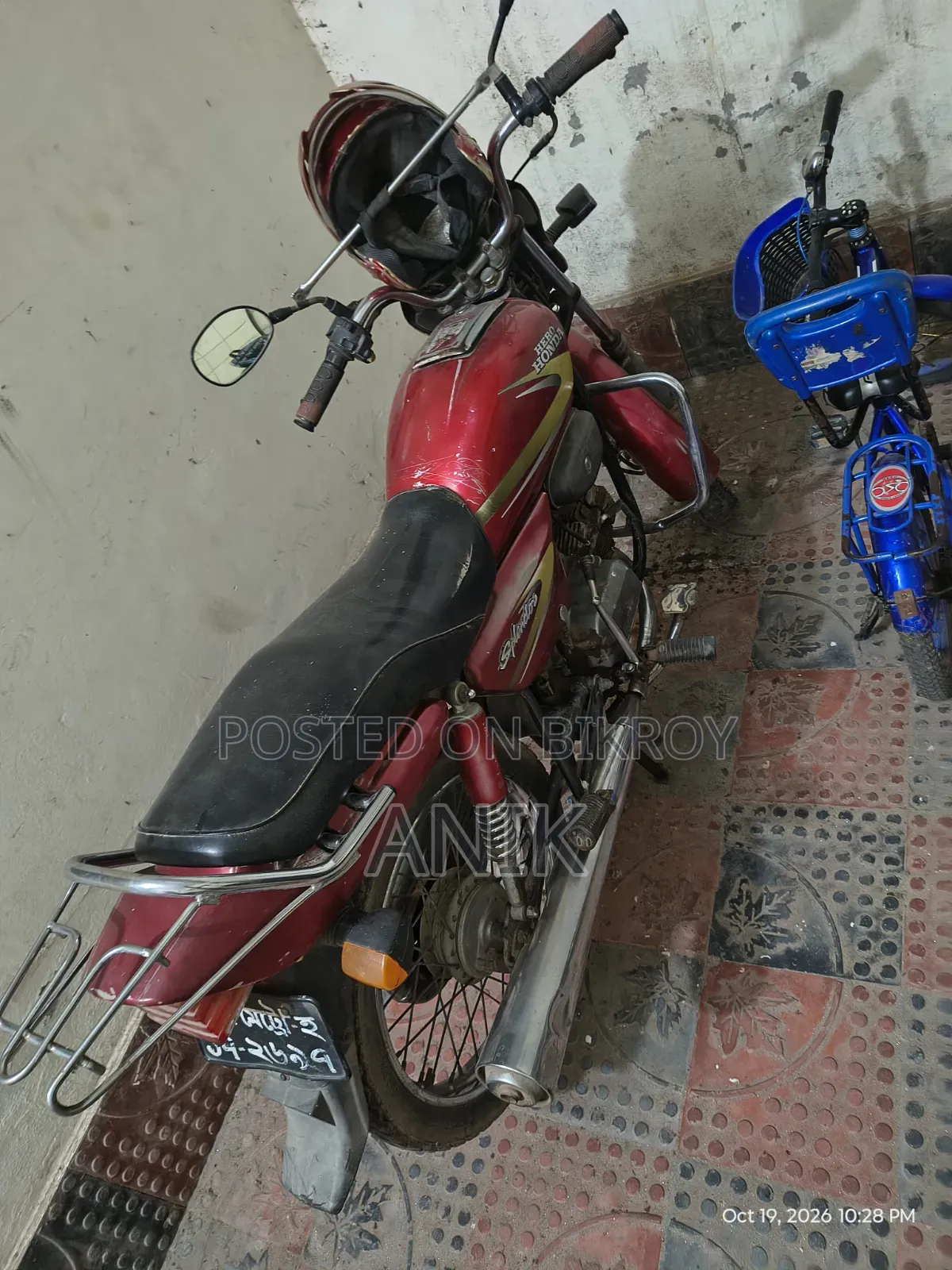 Hero Splendor Plus 2001 Red
