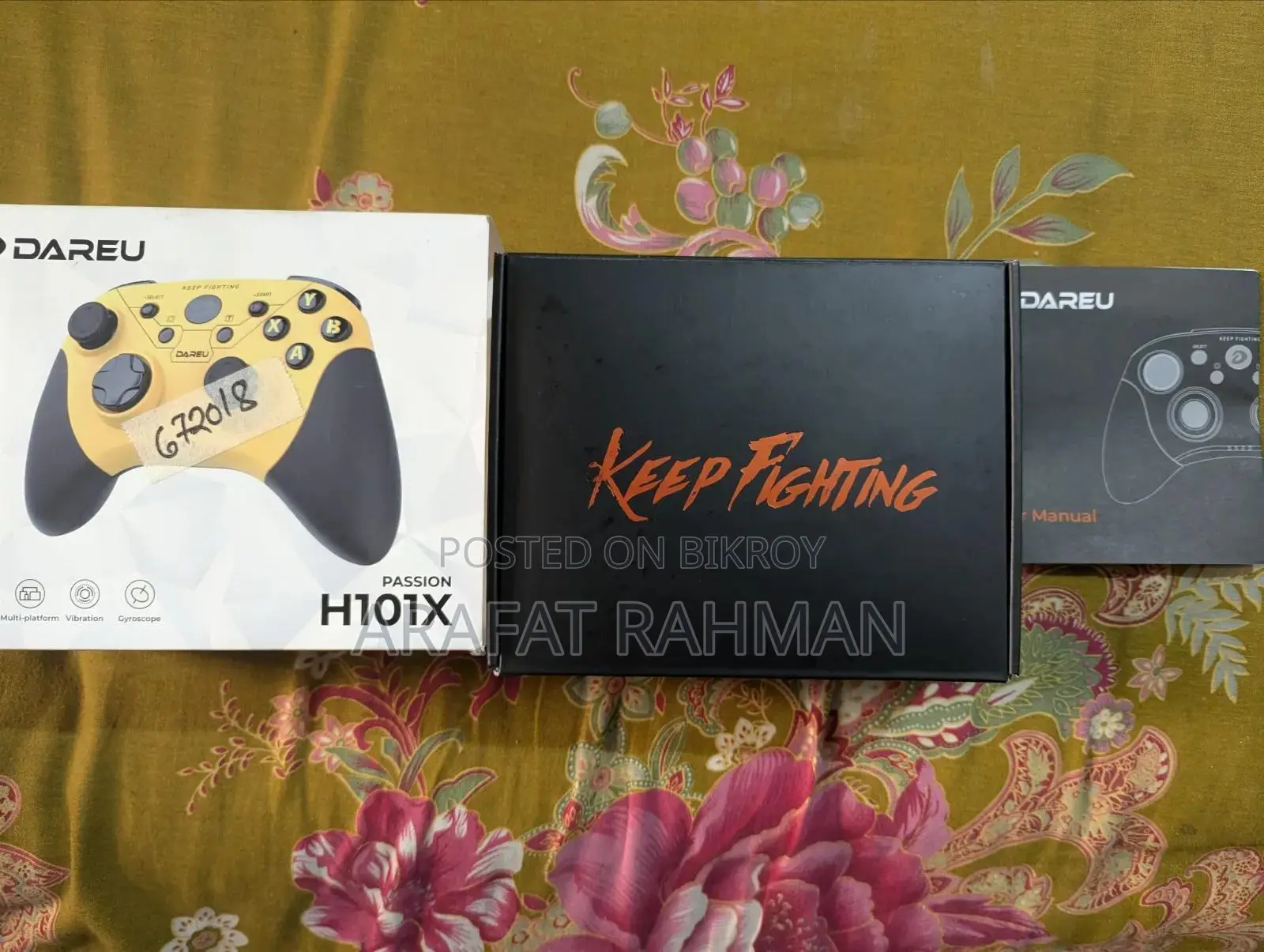 DAREU H101X Dual-Mode Game Controller – Like New (Wired + Bluetooth)