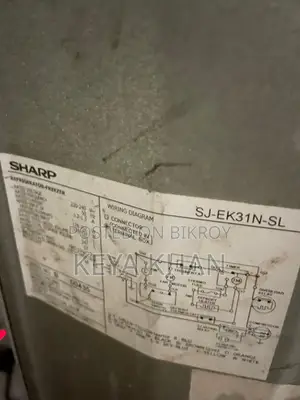Sharp Fridge 15 Cubic Feet