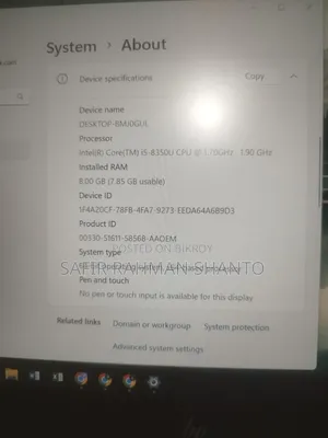 ল্যাপটপ HP EliteBook 830 G5 ৮জিবি ইন্টেল কোর i5 এসএসডি ২৫৬জিবি