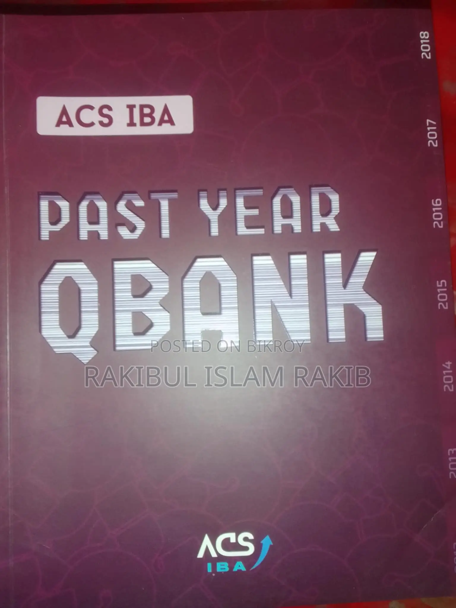 Acs IBA Books