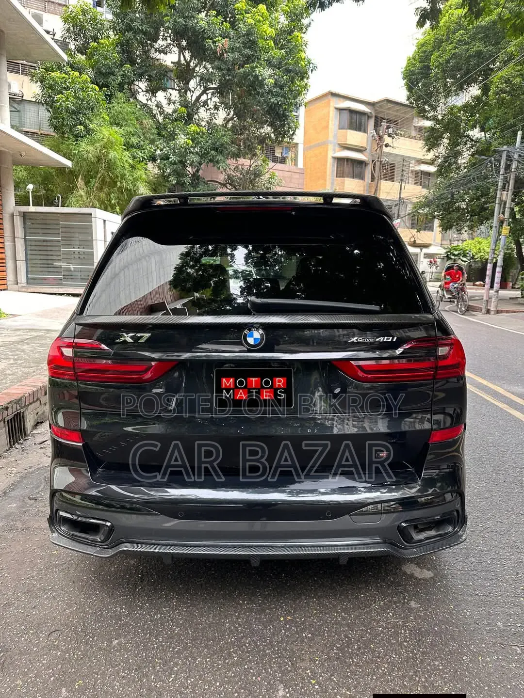 BMW X7 xDrive40i 2021 Matt Black