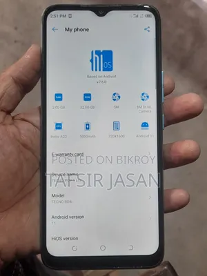 Tecno Pop 5 Pro 32 GB Blue
