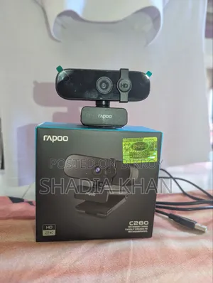Rapoo C280 HD 2K Webcam – Unused, Open Box, Original Box Included