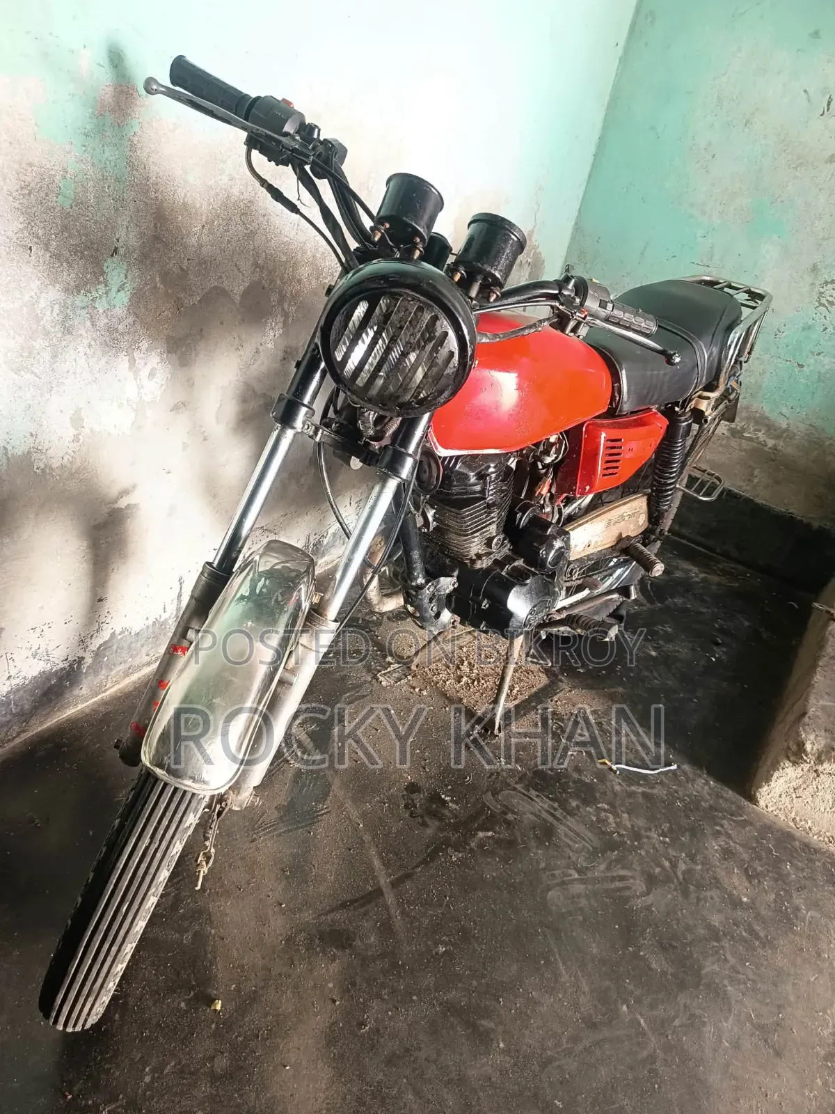 Motorcycle 2012 Red