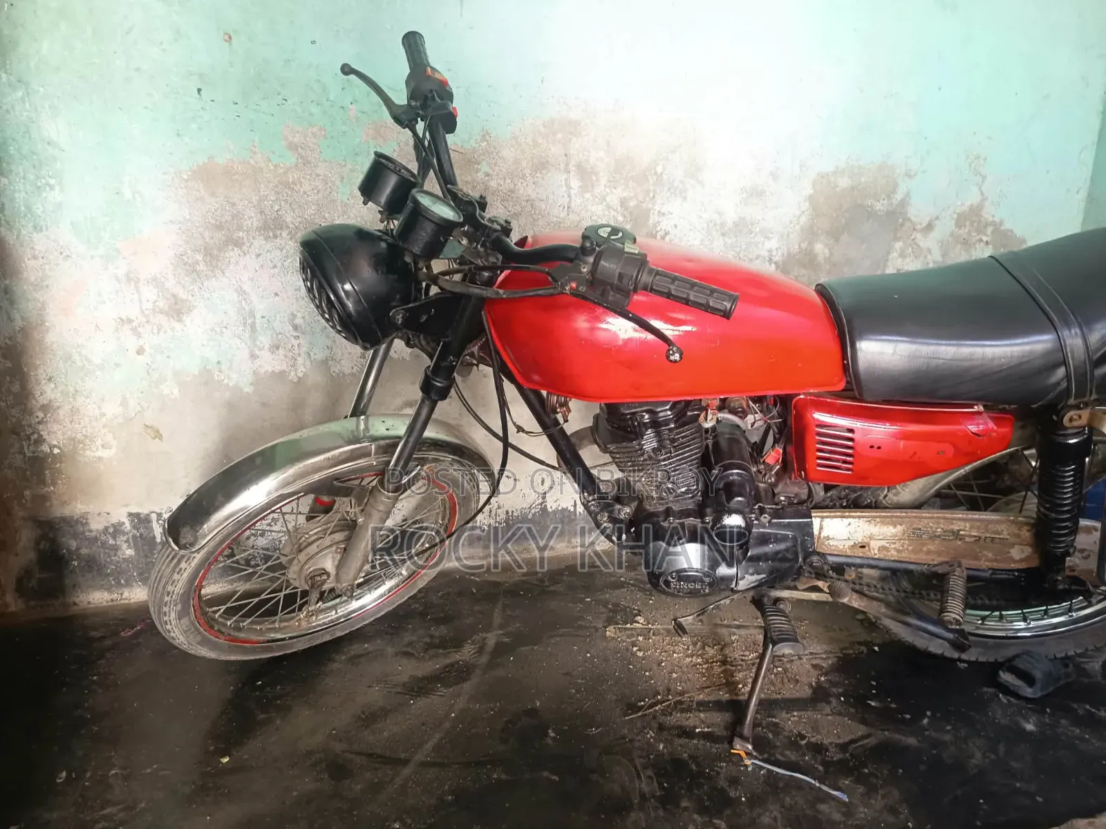 Motorcycle 2012 Red