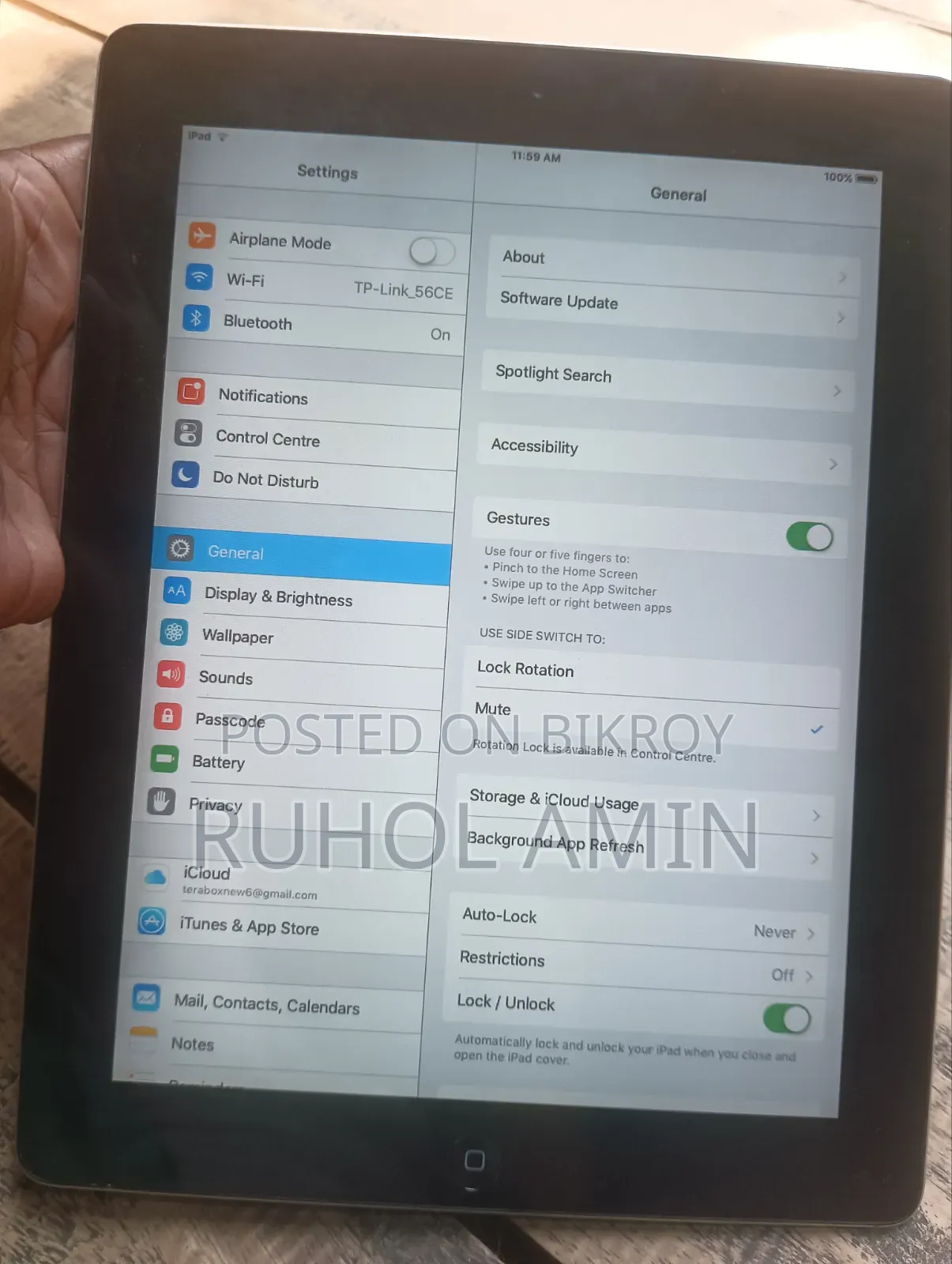 Apple iPad Pro 2 12.9 16 GB Gold