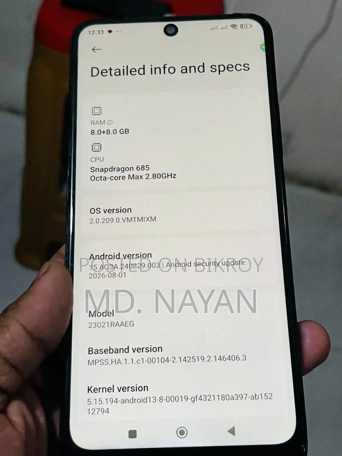 Xiaomi Redmi Note 12 128 GB