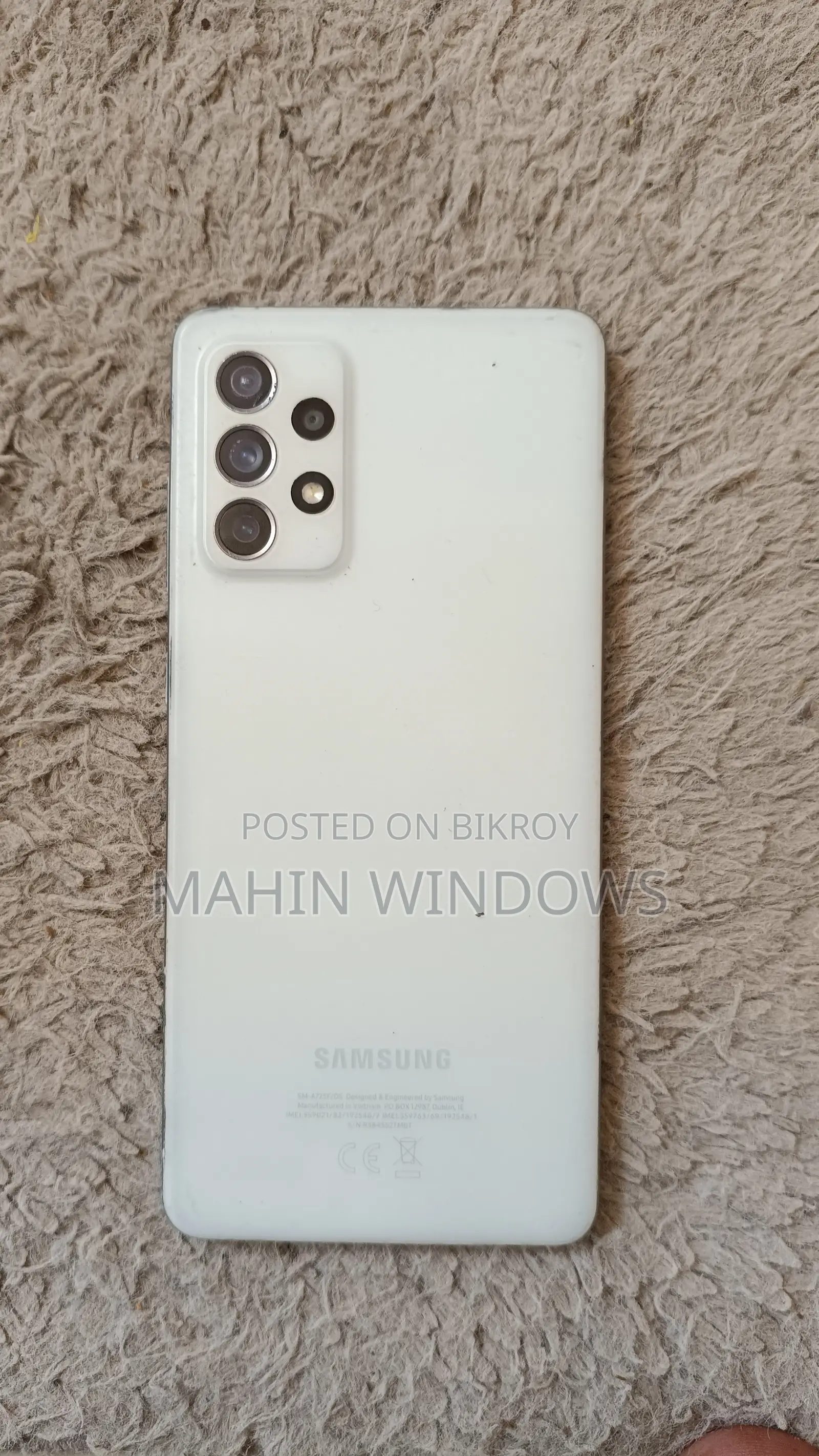 Samsung Galaxy A72 128 GB White