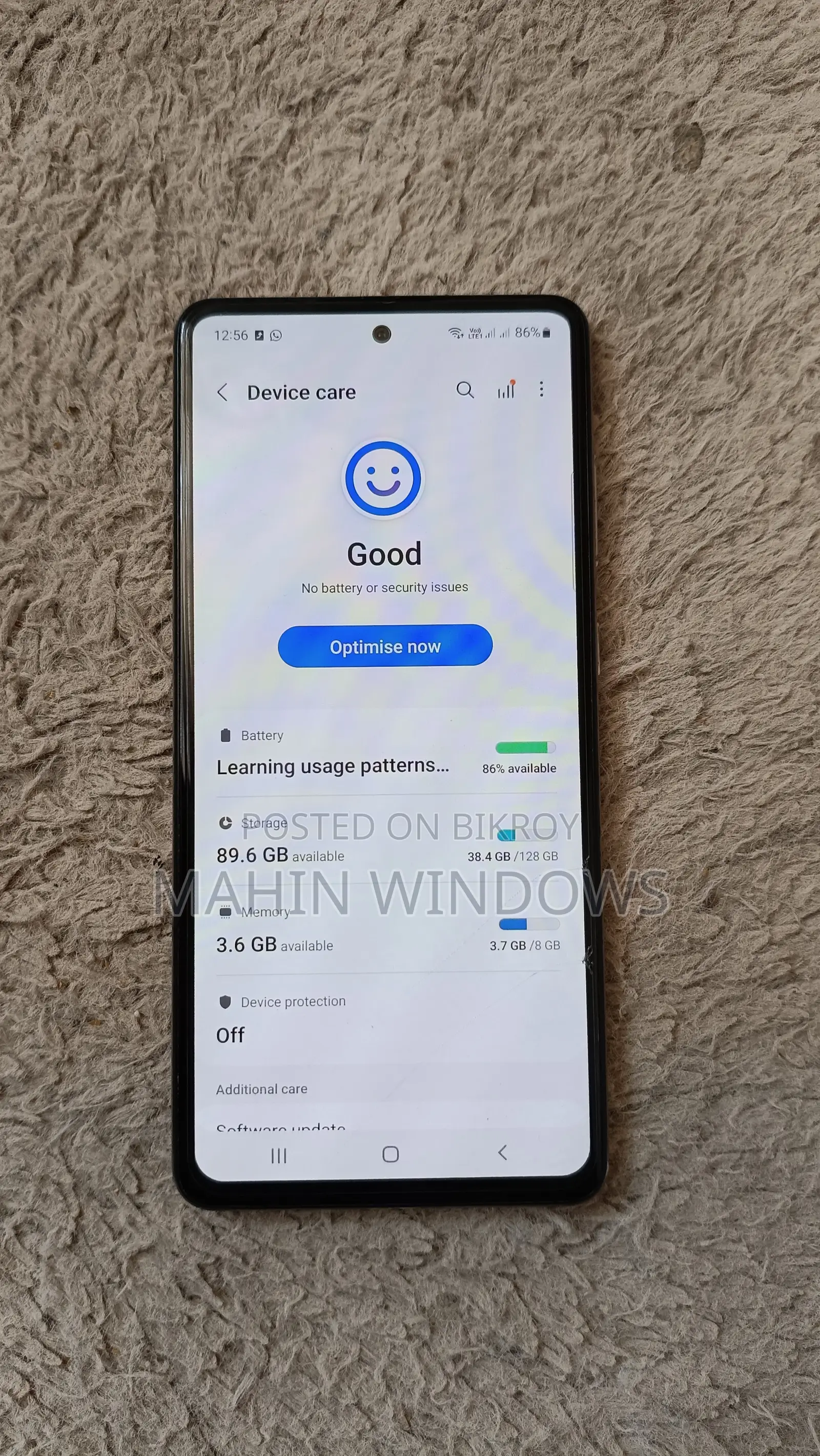 Samsung Galaxy A72 128 GB White