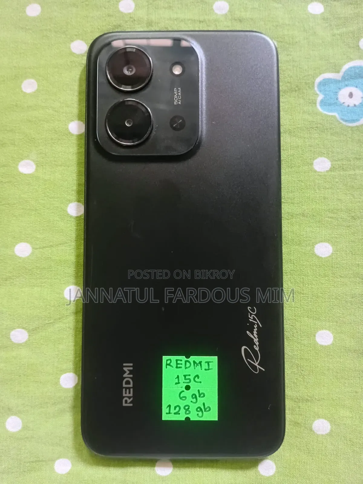 New Xiaomi Redmi Note 15 128 GB Black