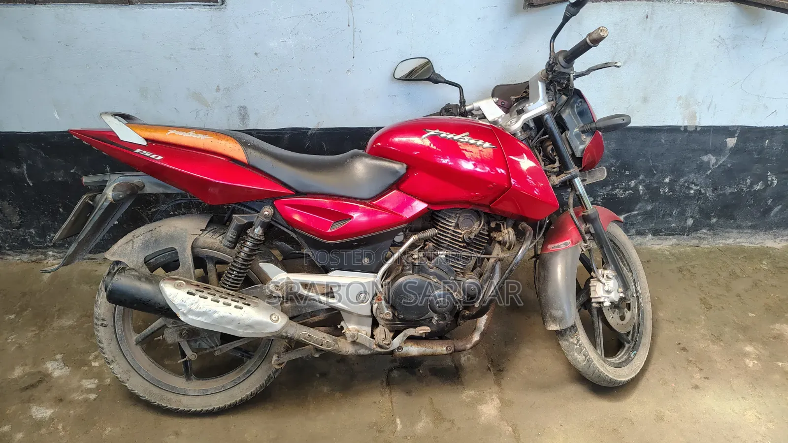 Bajaj Pulsar 150 2014 Red
