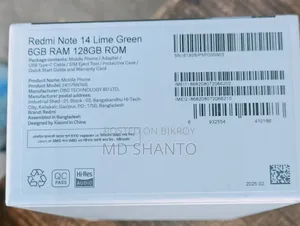 Xiaomi Redmi Note 14 5G 256 GB Gray