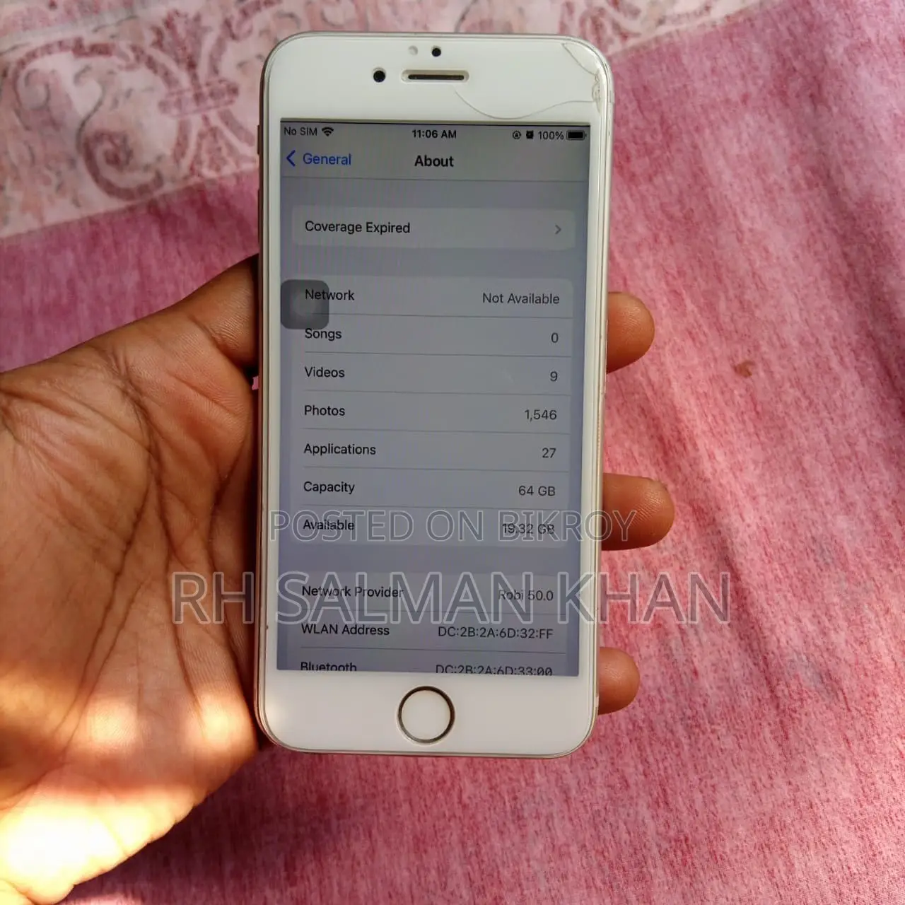 Apple iPhone 6s 64 GB Silver