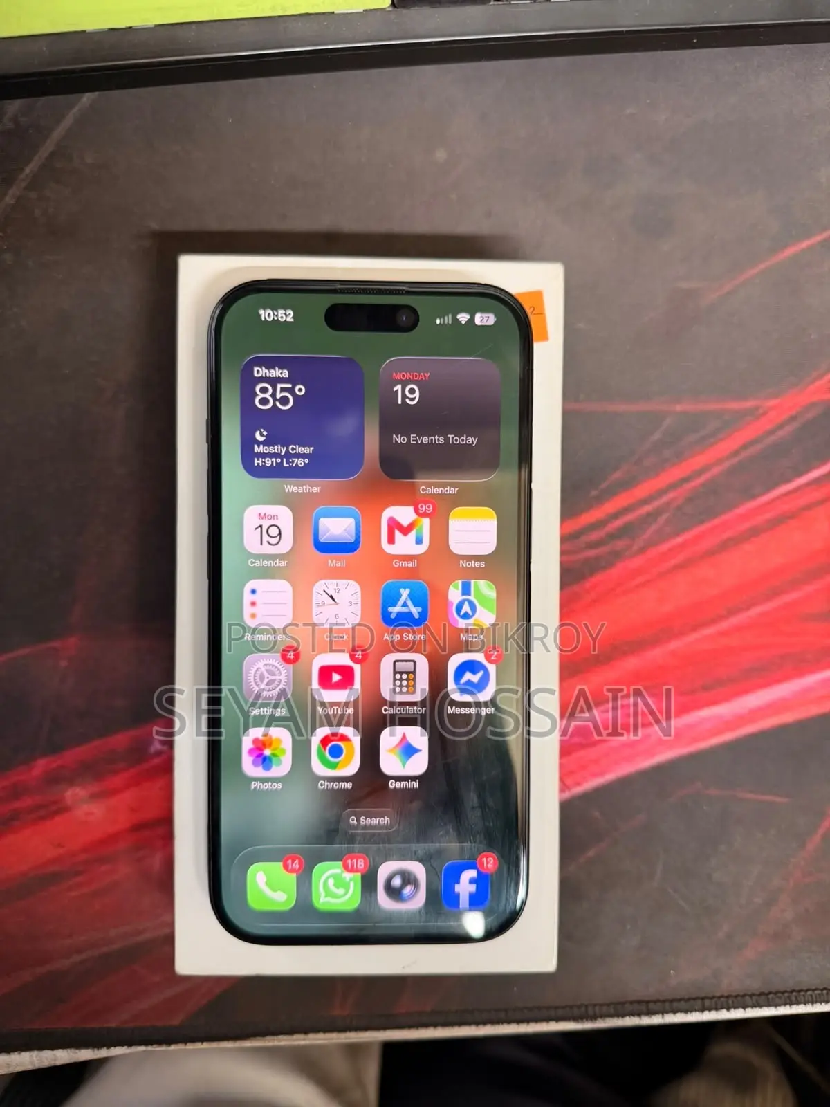 Apple iPhone 15 128 GB Black