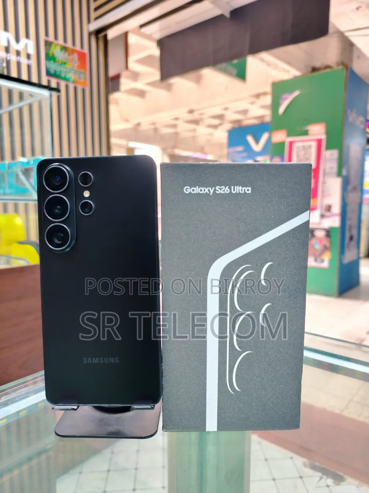 স্যামসাং গ্যালাক্সি এস২৬ আল্ট্রা ৫জি ২৫৬ জিবি ব্ল্যাক