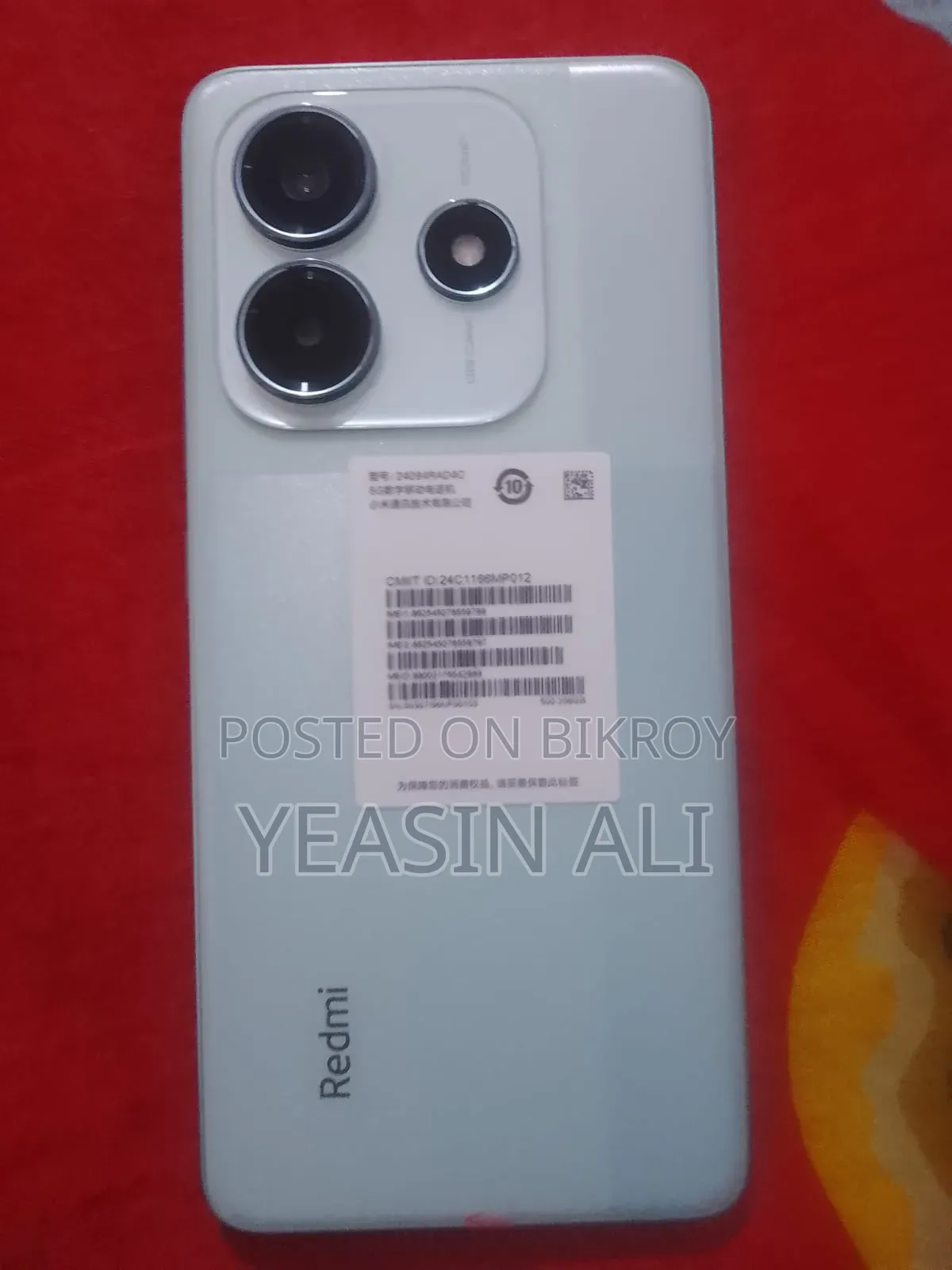 Xiaomi Redmi Note 14 5G 256 GB Silver