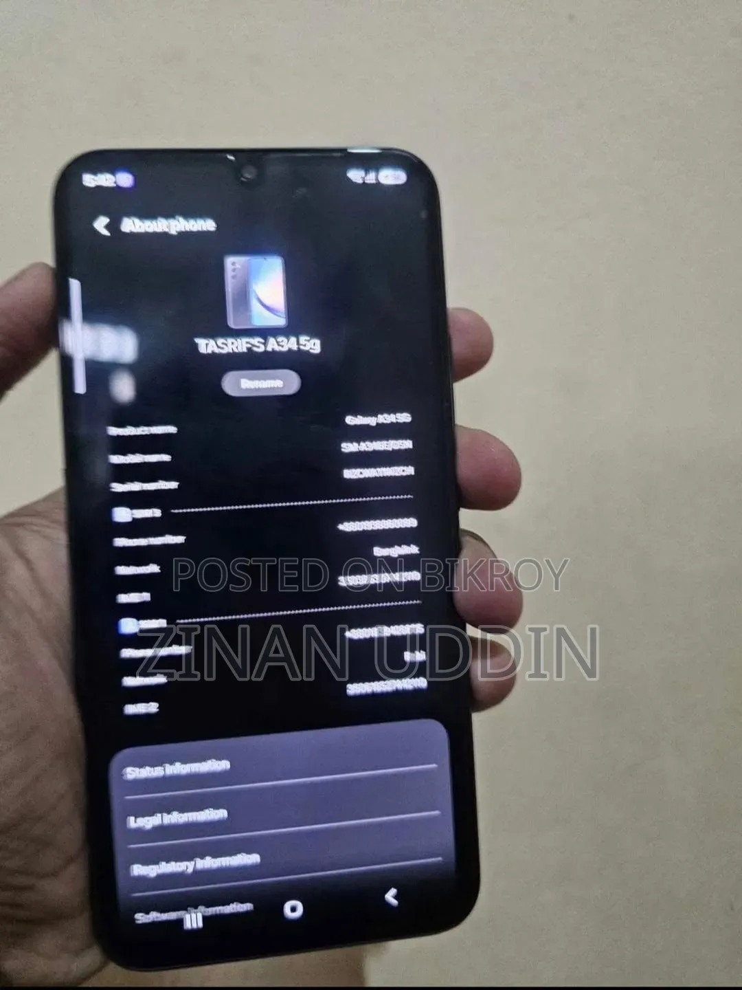 Samsung Galaxy A34 5G 128 GB Black
