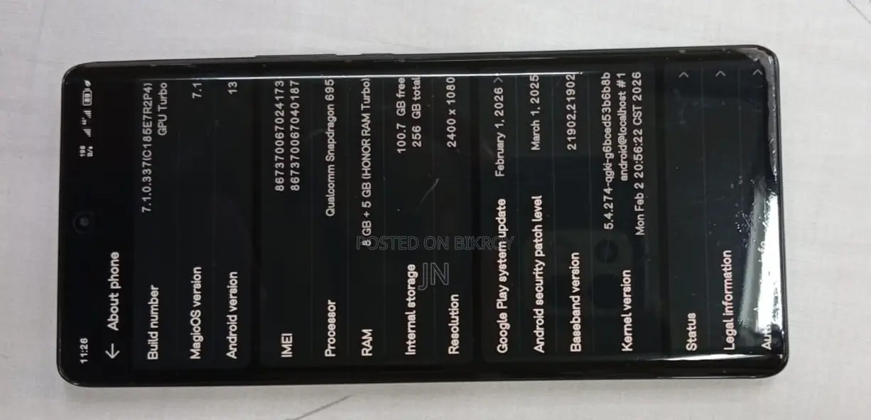 Honor X9a 5G 256 GB Green