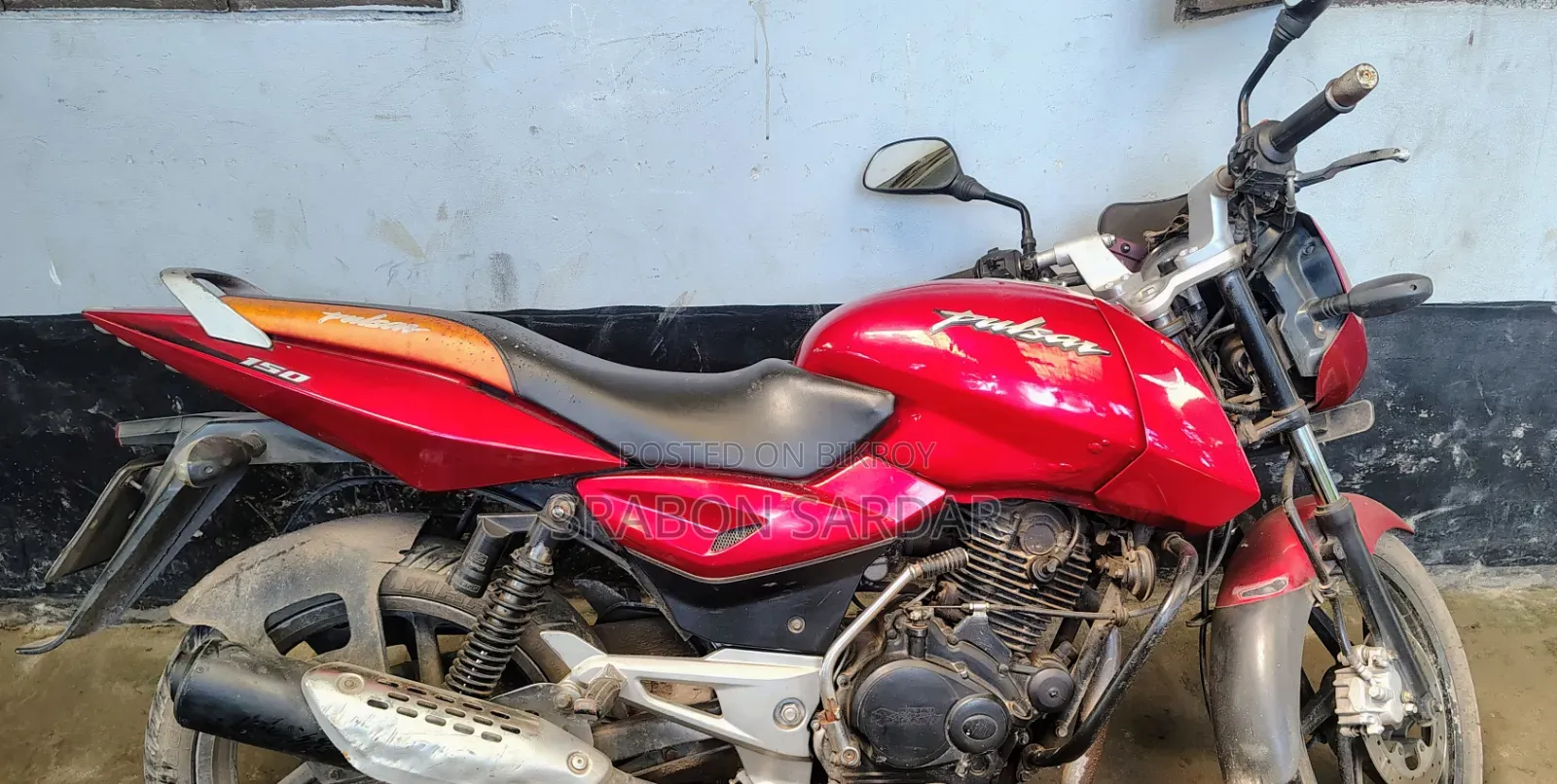 Bajaj Pulsar 150 2014 Red