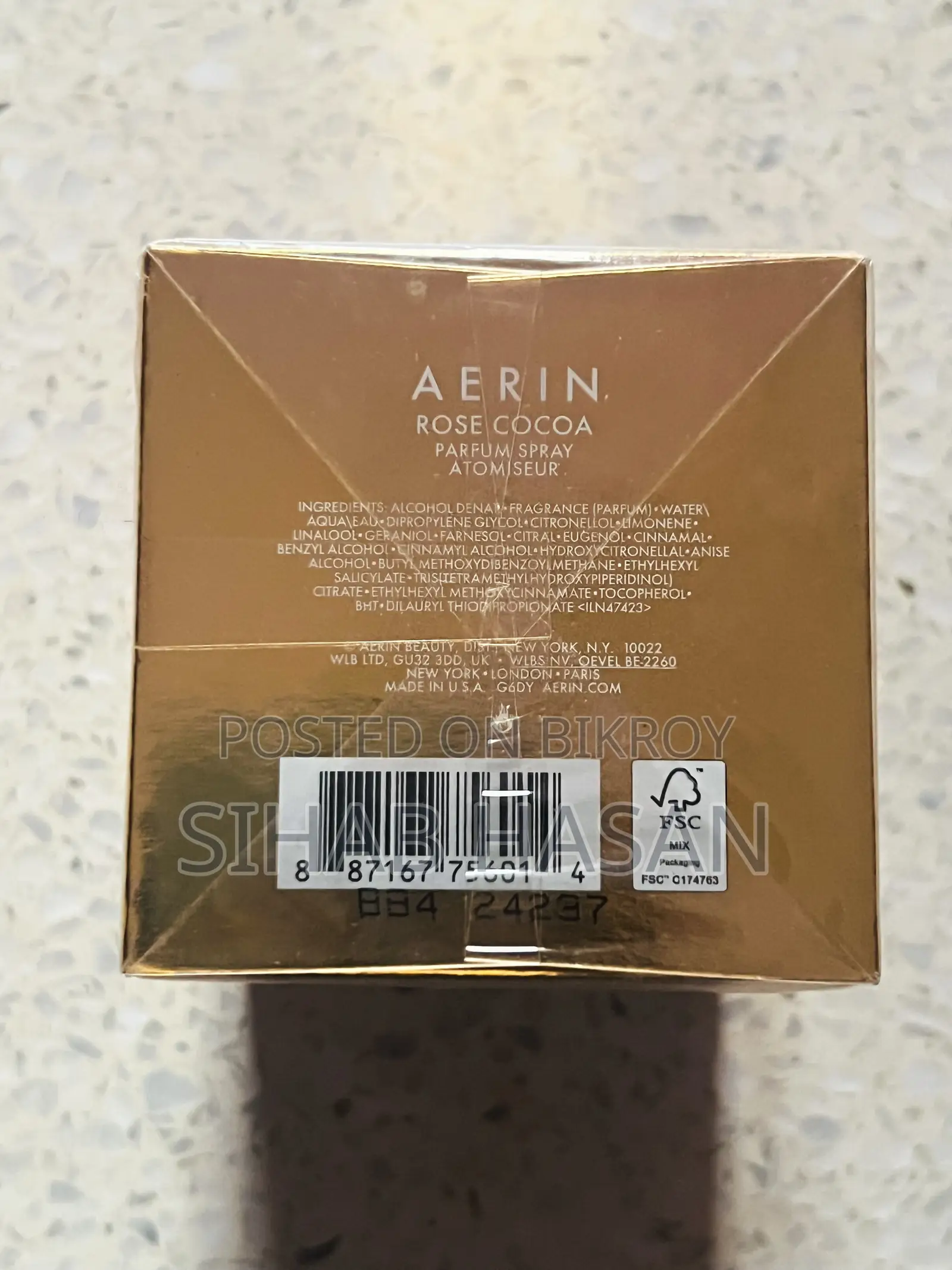 AERIN Rose Cocoa Original with USA Box Uttara 13